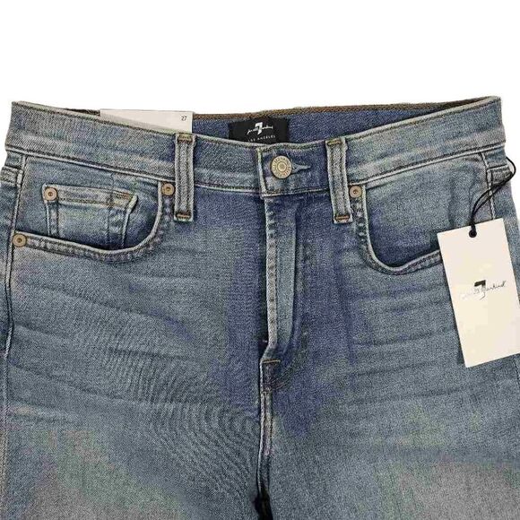 Alexa High Waist Crop Wide Leg Jeans Size 27 - Picture 4 of 9